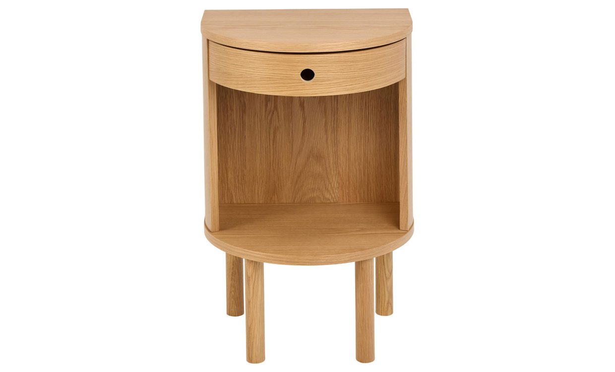 ALV Sängbord Natur