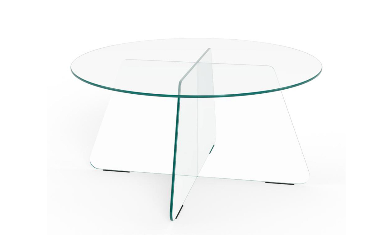 VIDD Soffbord Glas 80 Klar