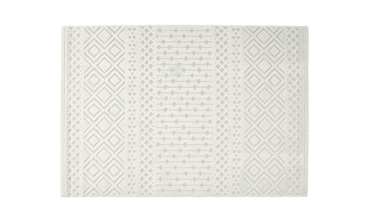 FAYE Matta 160x230 Vit