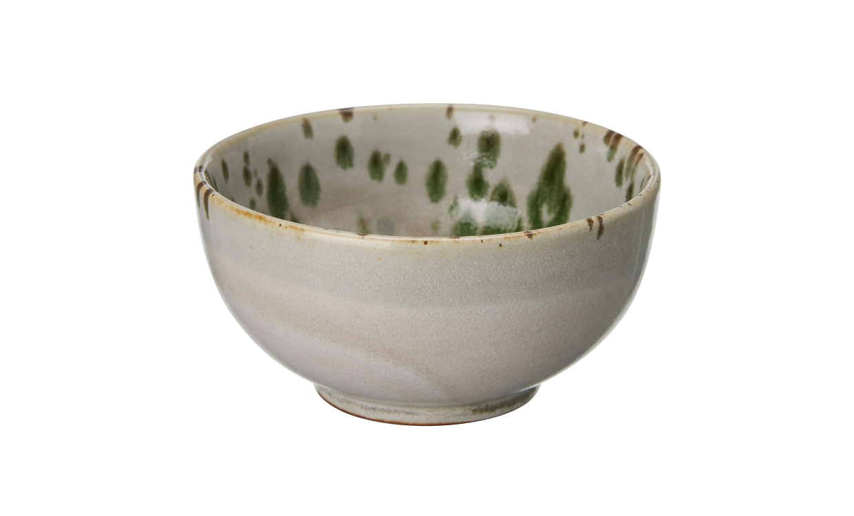 AMANDA Skål Offwhite/Grön S