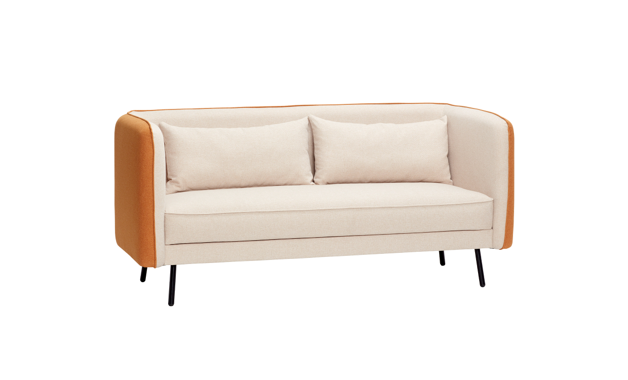 Hübsch ELSE Soffa 170 Beige/Orange