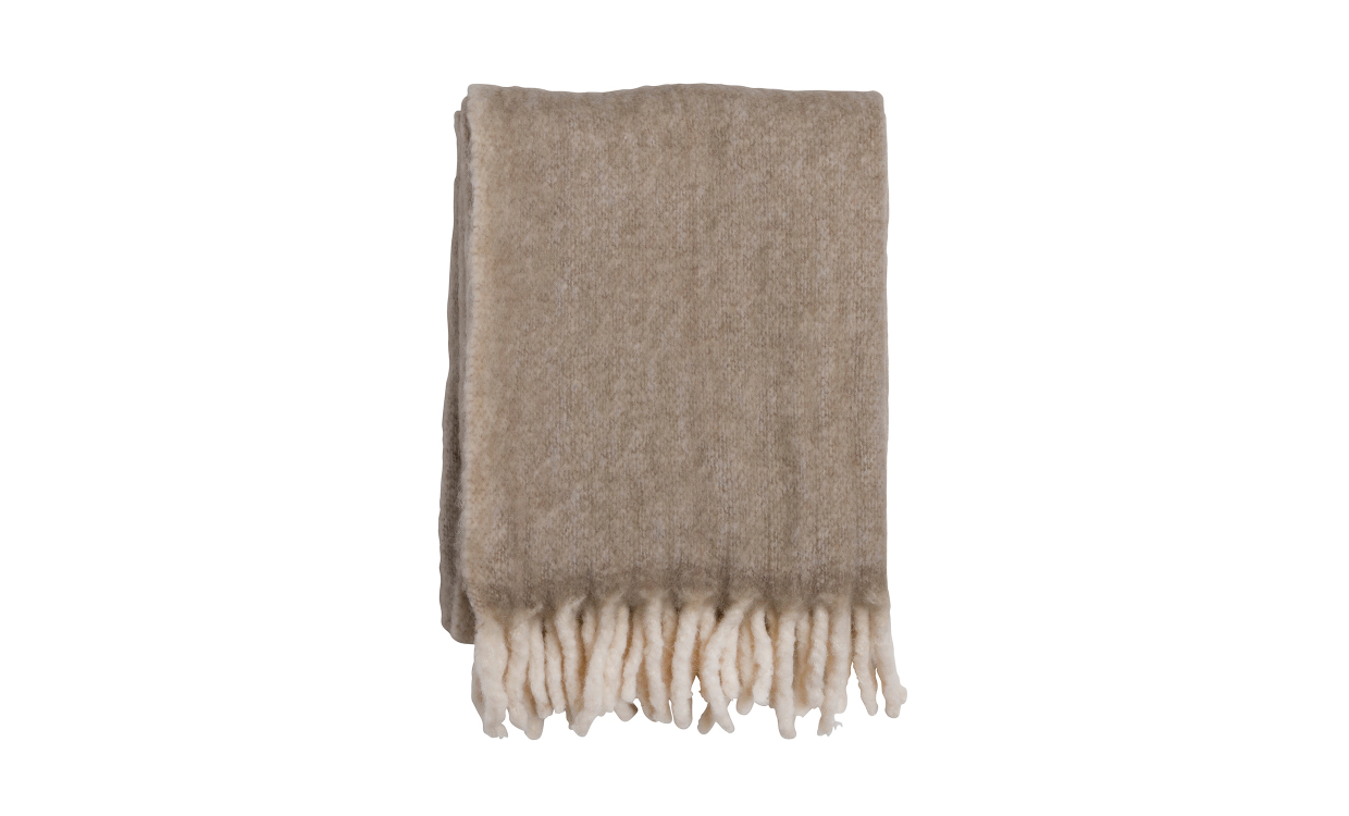 SoffaDirekt MORGAN Pläd Beige