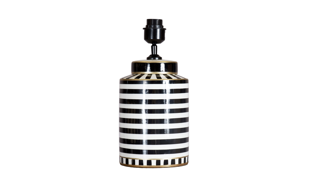 GATSBY Lampfot 36cm Svart