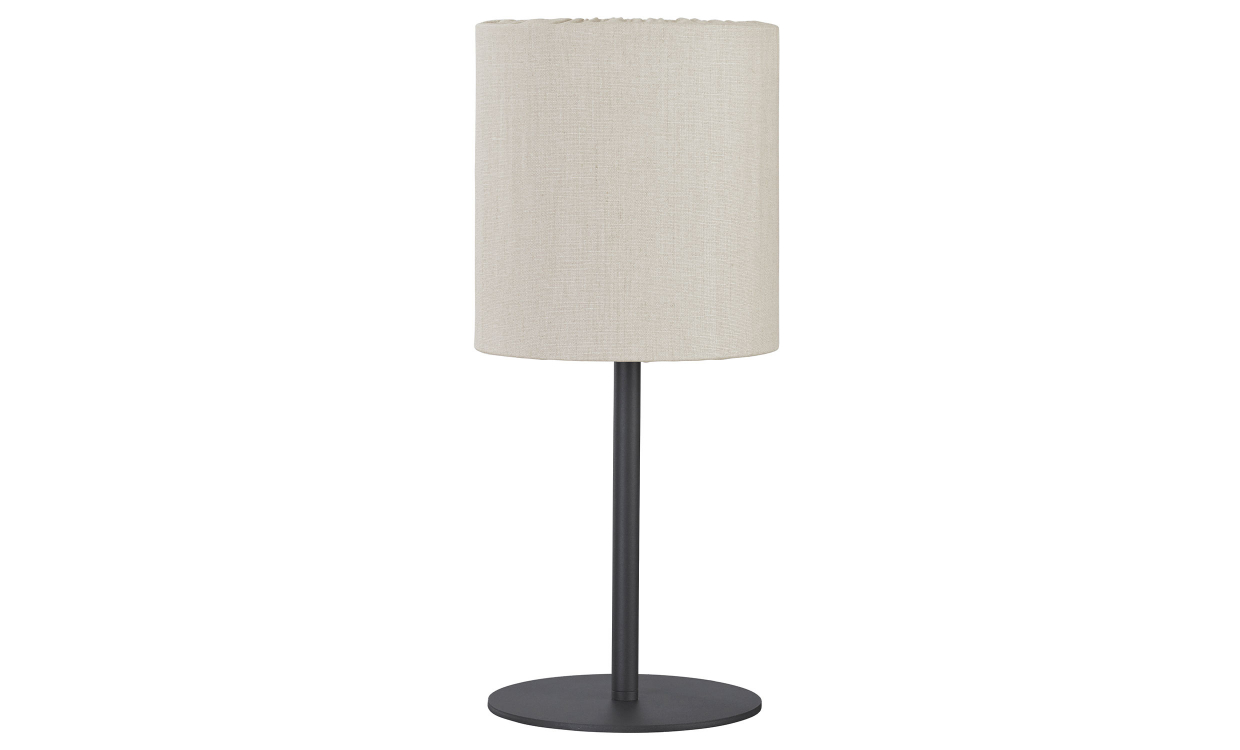 AGNAR Bordslampa Outdoor Svart/Beige