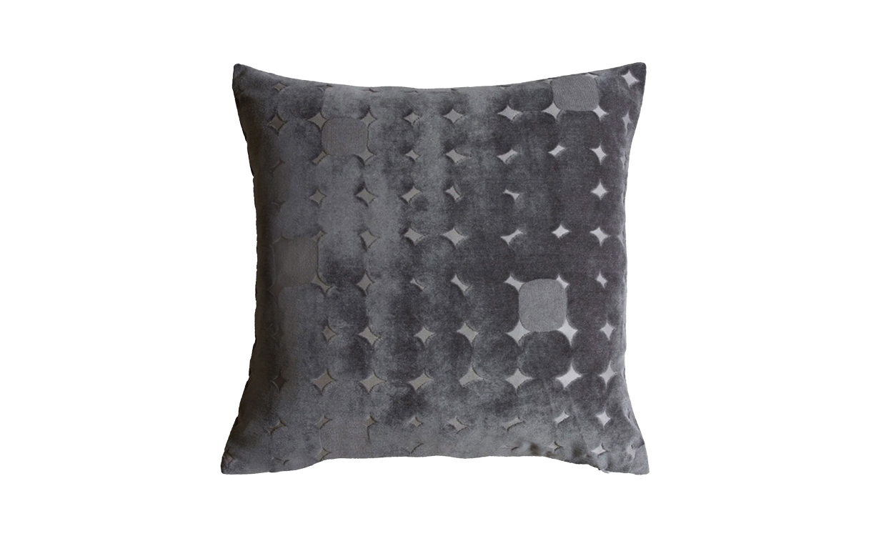 MILA Kuddfodral 45x45 Grå