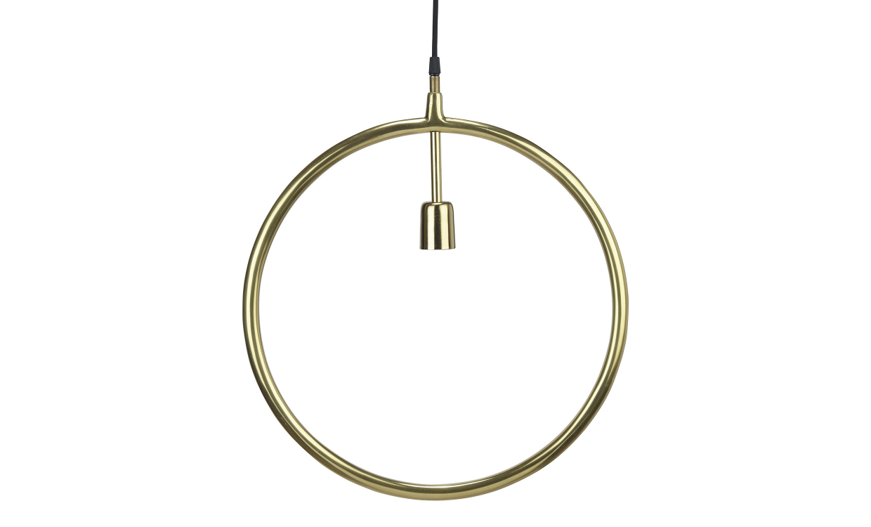 CIRCLE Taklampa Guld 45 cm