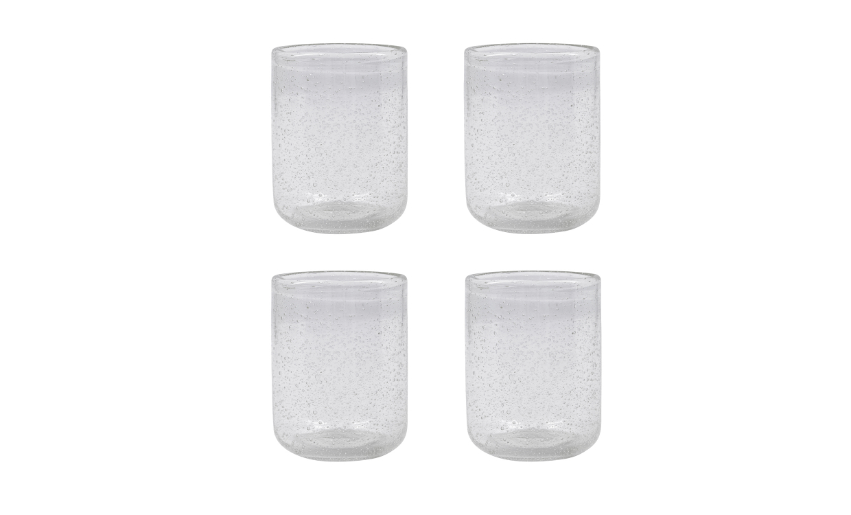 House Doctor RICH Glas 4-pack Klar