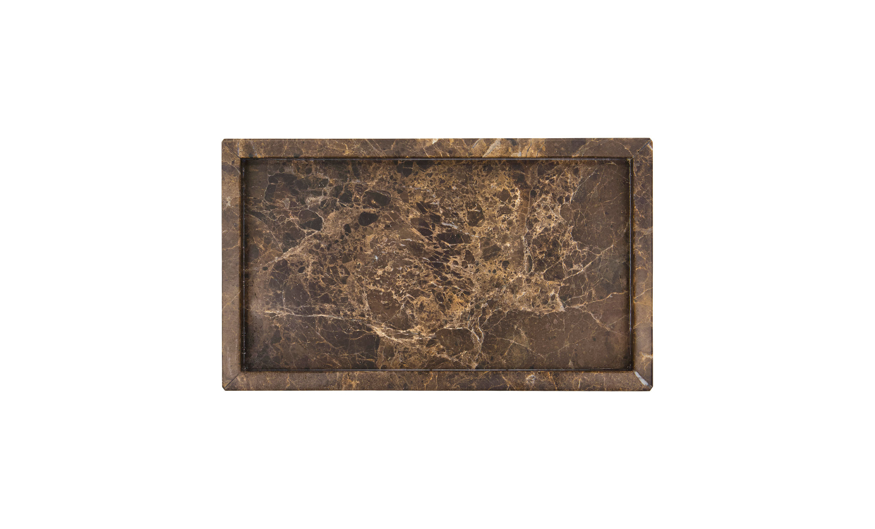 ABLE Deco bricka Brun