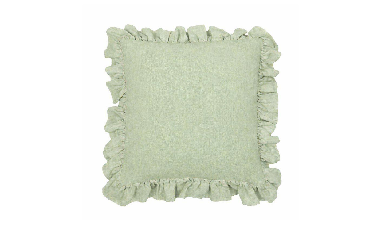VIDA Kuddfodral 45x45 Lindgrön