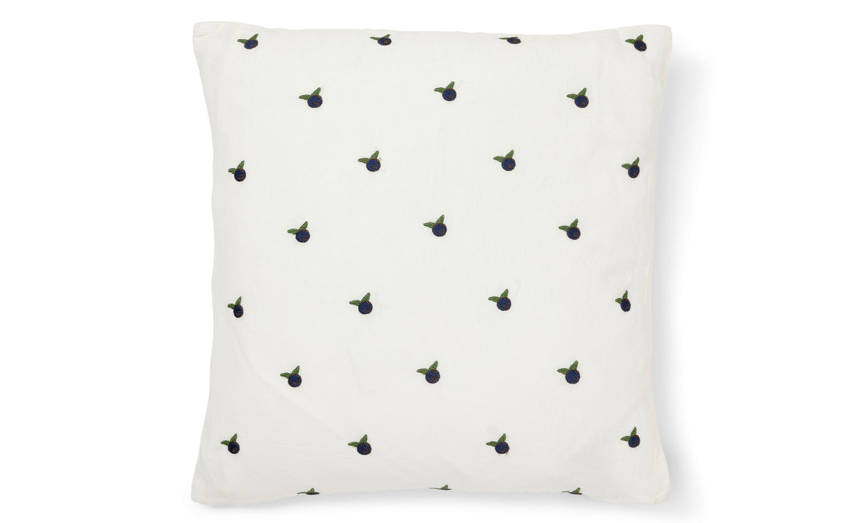 BLUEBERRY Kuddfodral 45x45 Offwhite