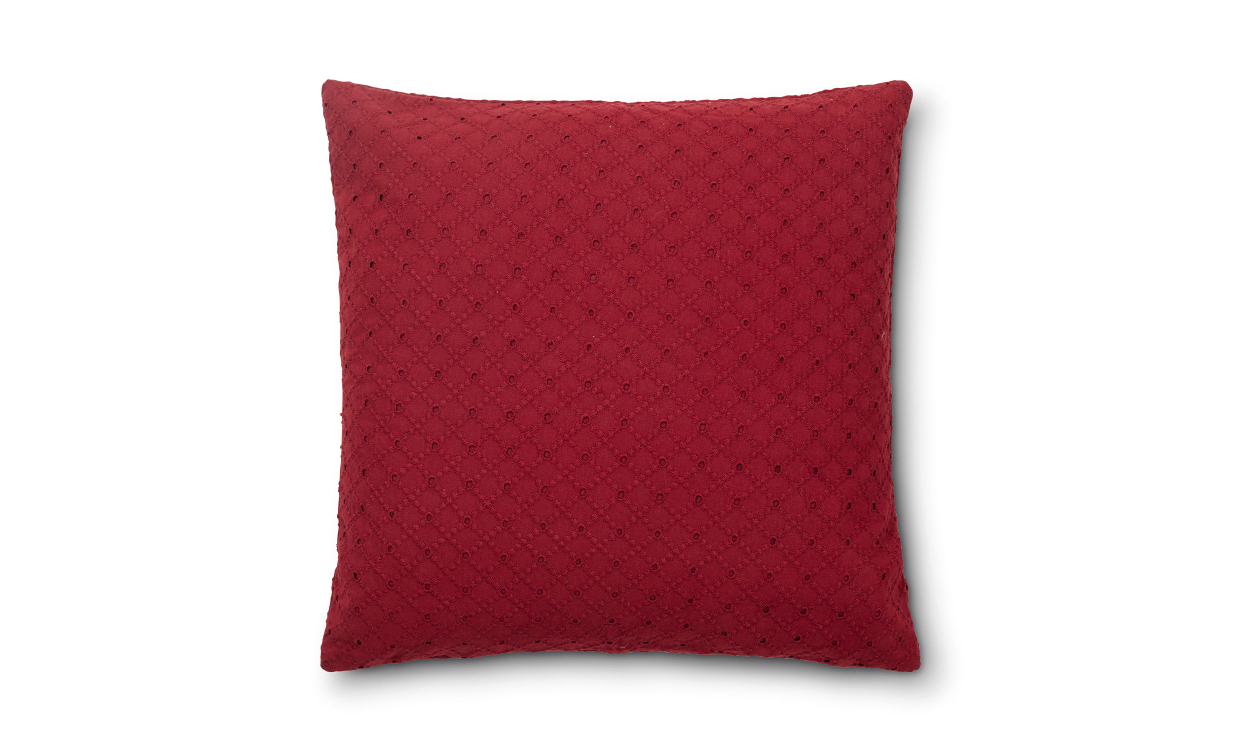 Jakobsdals NINA Kuddfodral 45x45 Röd