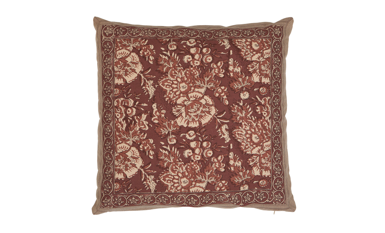 SIGGE Kuddfodral 48x48 Vinröd