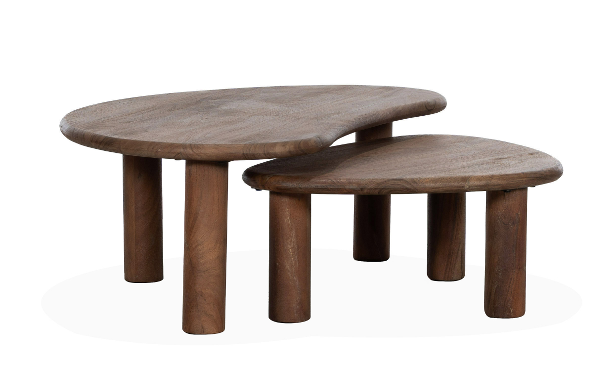 PARISA Soffbord 2-set Brun