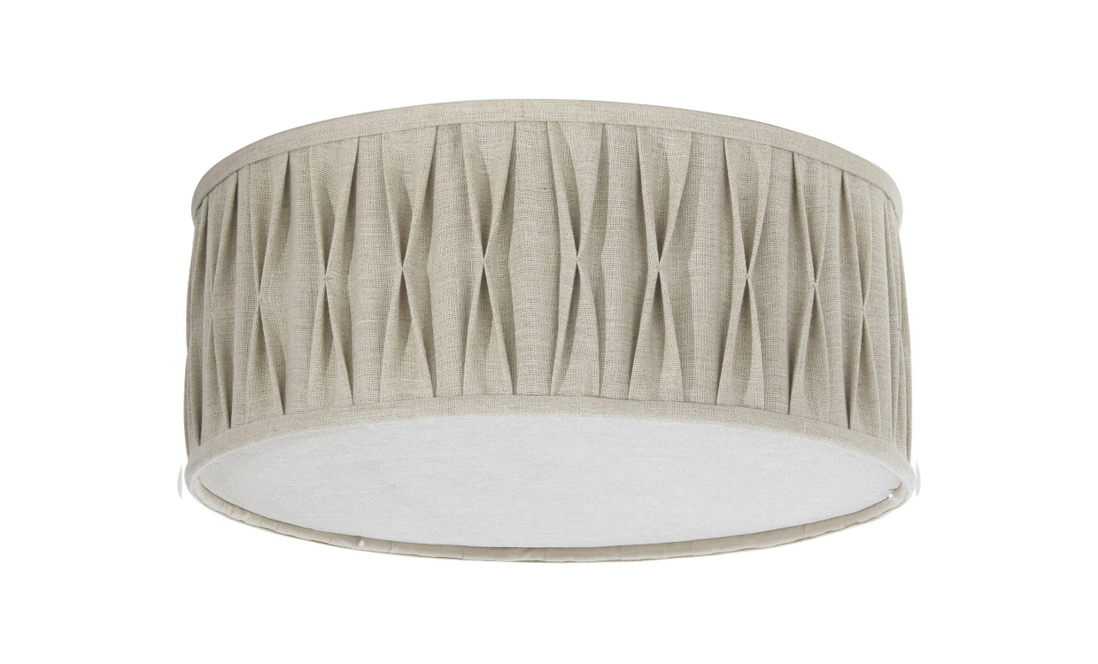 PLAFOND Stygn Plissé Natur 45 cm