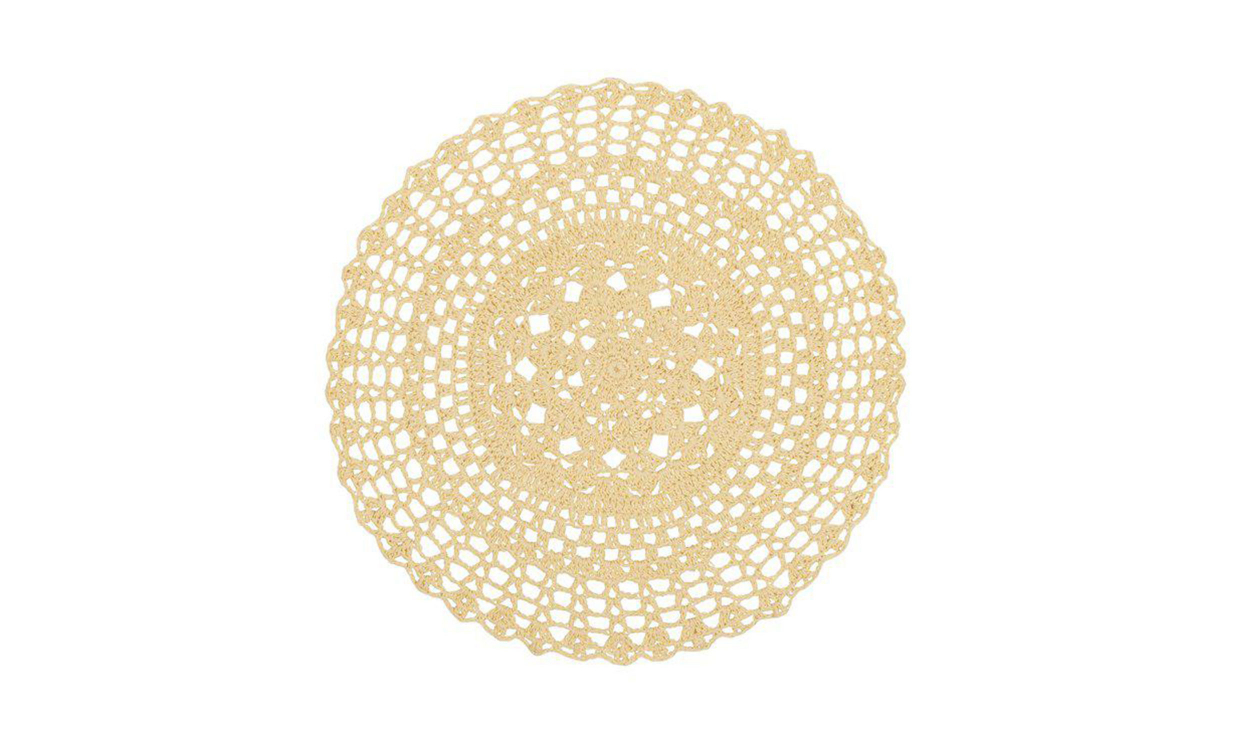 BIGGAN Tablett D38 Gul