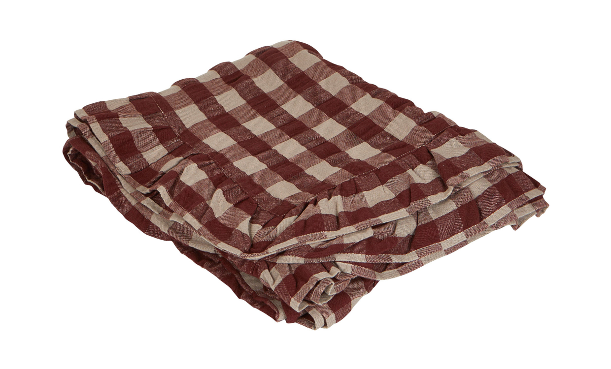 LILLI Duk 140x250 Vinröd