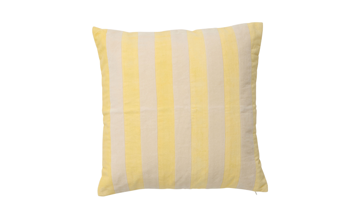 ALHENA Kuddfodral 48x48 Ivory/Gul