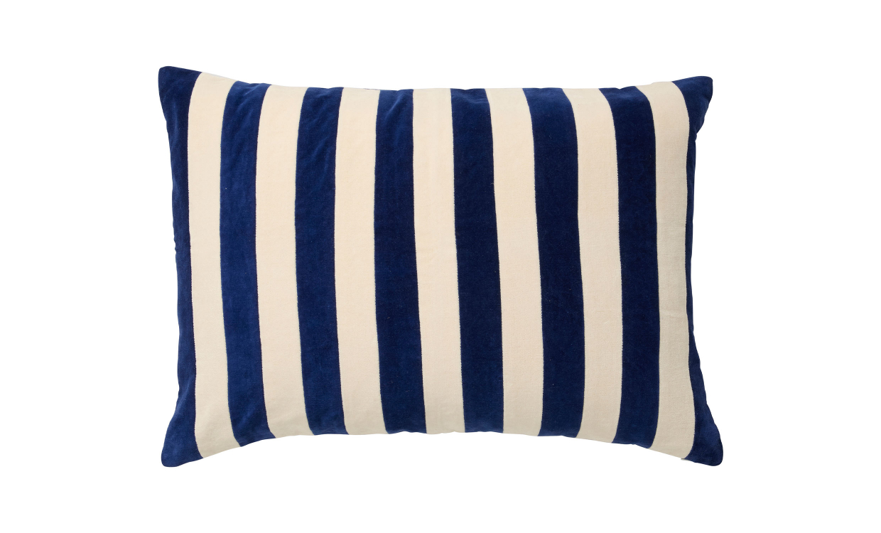 ALHENA Kuddfodral 48x68 Ivory/Blå