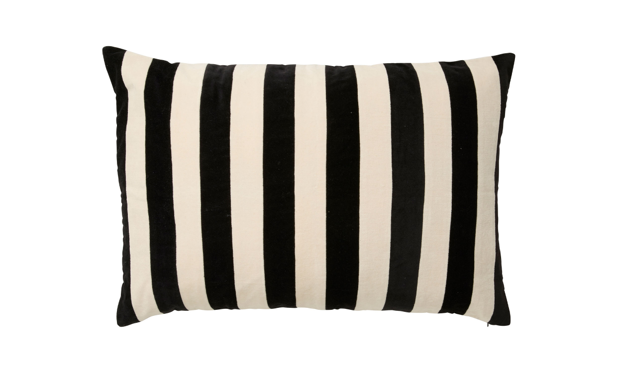 ALHENA Kuddfodral 48x68 Ivory/Svart