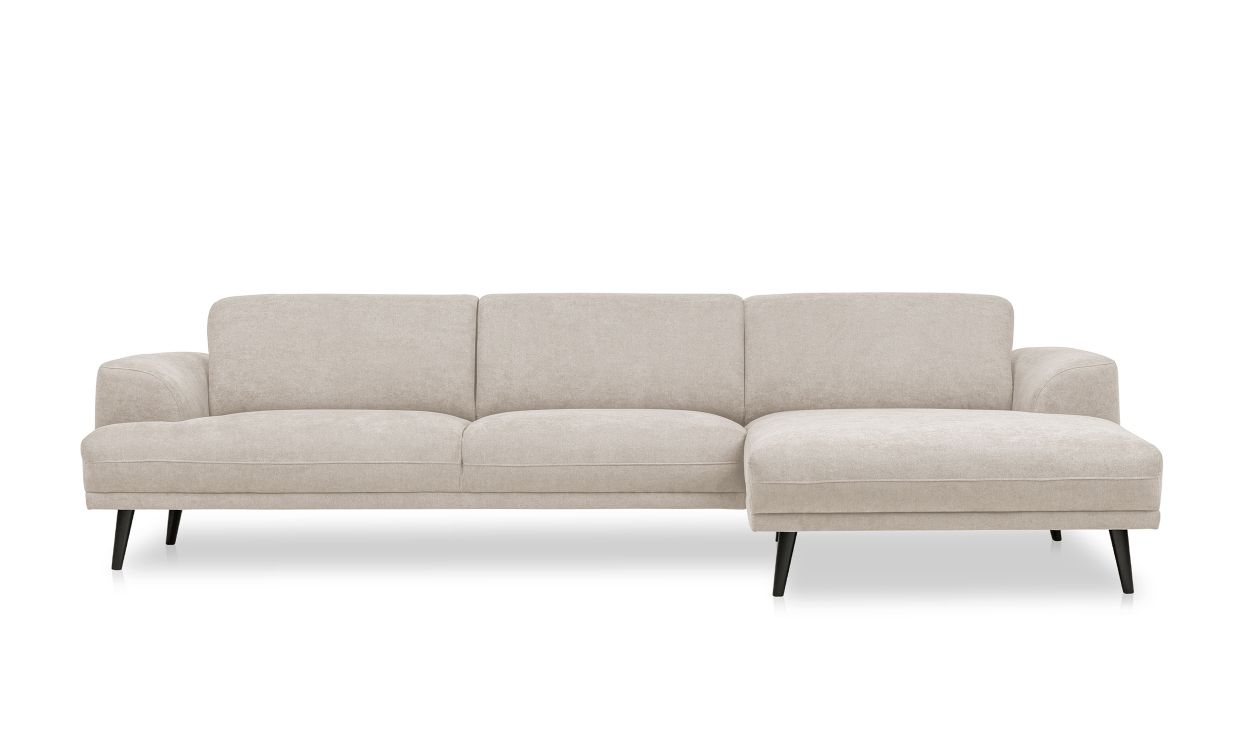 SoffaDirekt ANCONA Divan Höger Beige