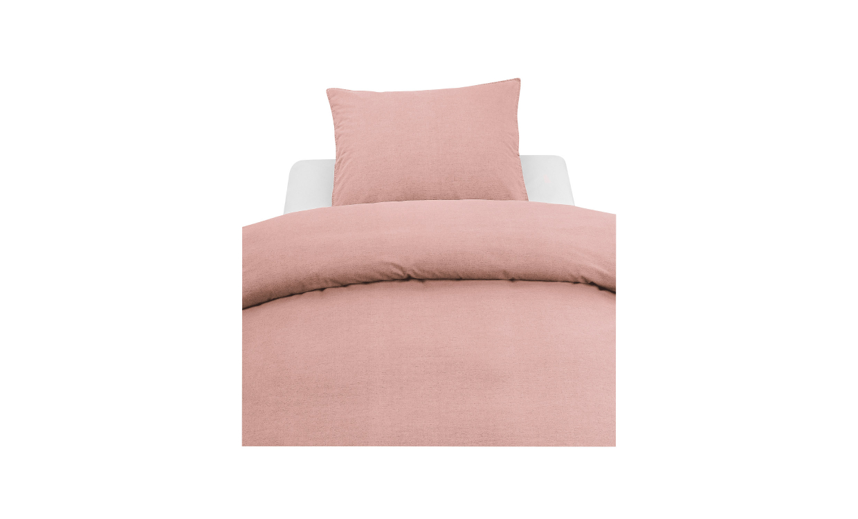 SoffaDirekt WASHED Bäddset Rosa