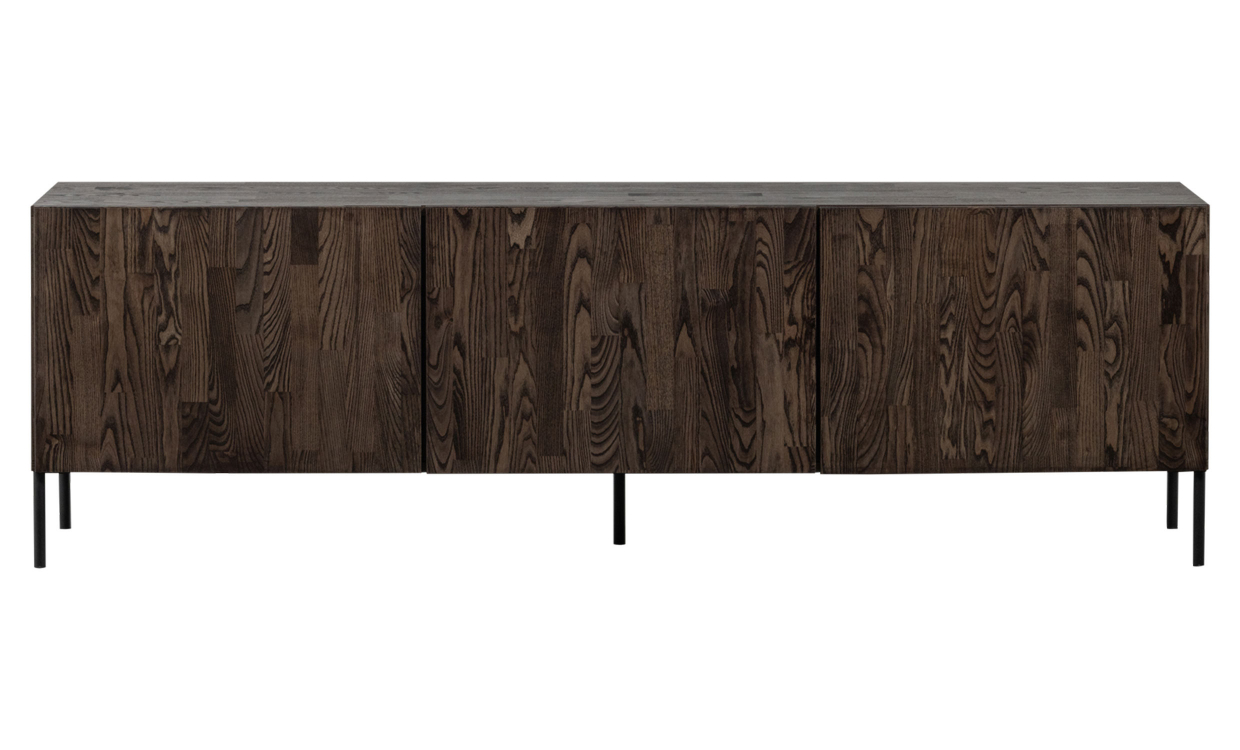 BONO TV-Bänk Mörkbrun