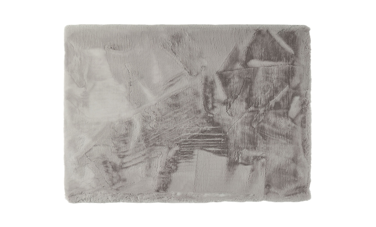 SUPER-SOFT Ryamatta 180x280 Ljusgrå