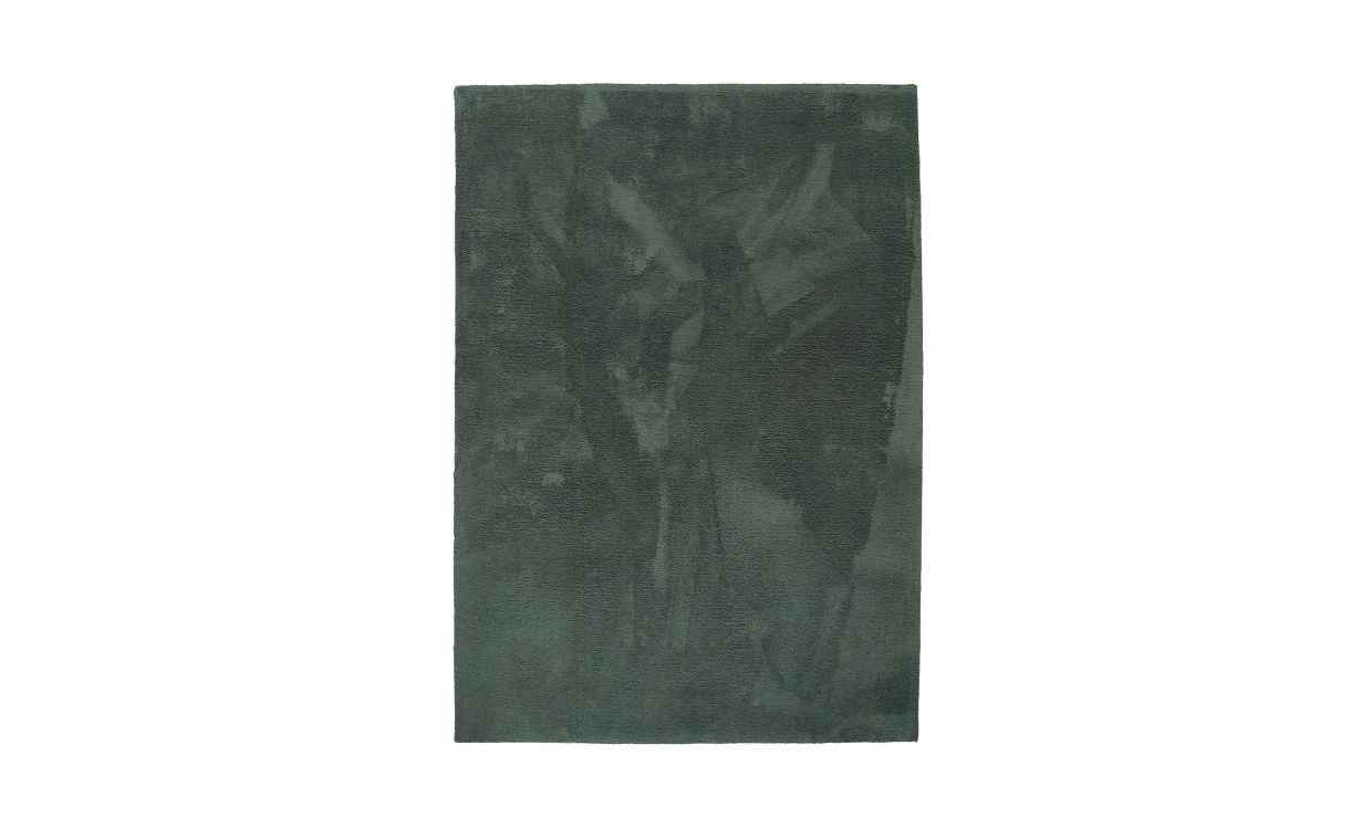 BIBBI Ryamatta 160x230 Mörkgrön