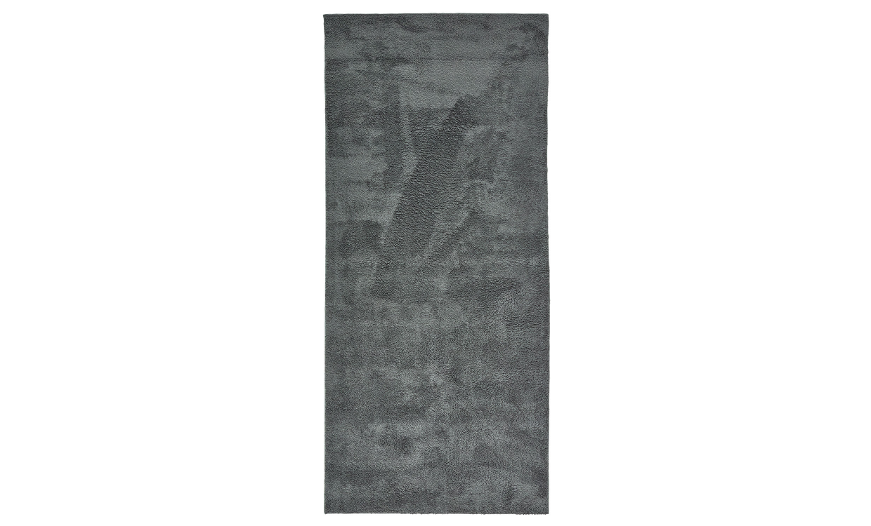 BIBBI Ryamatta 80x130 Mörkgrå