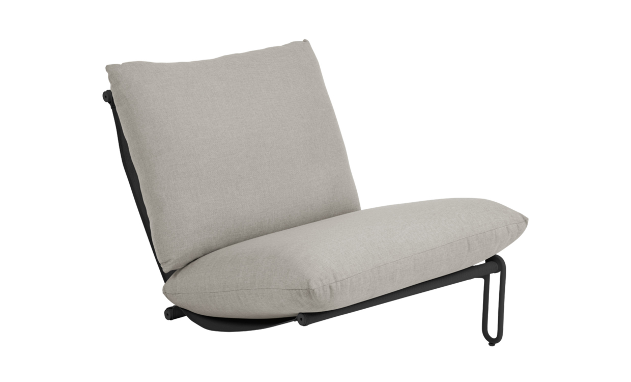 BLIXT Sittdel Svart/Beige