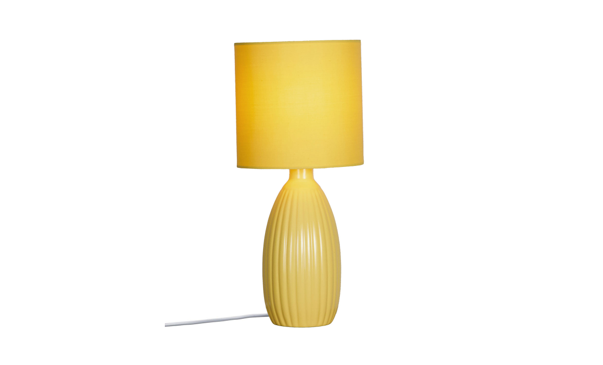 UNO Bordslampa 37cm Gul