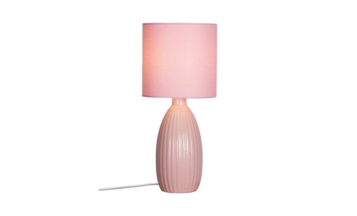 UNO Bordslampa 37cm Rosa
