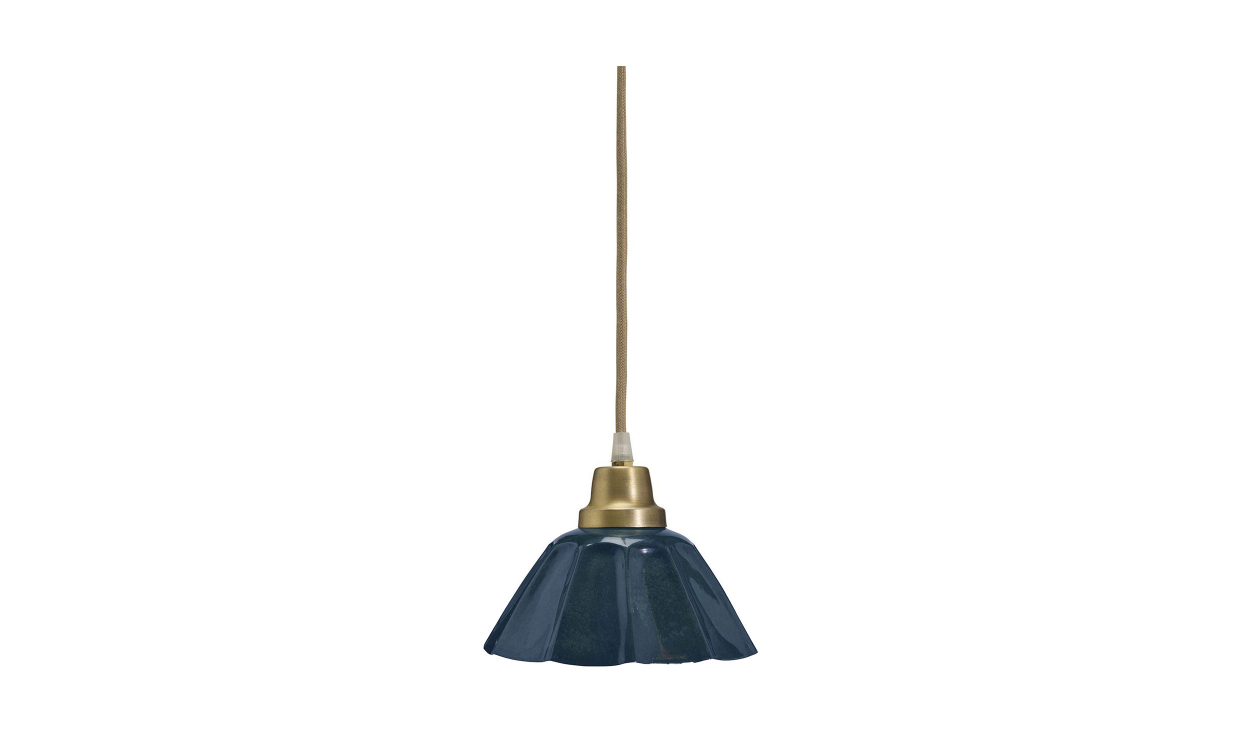 ESTER Fönsterlampa 17cm Blå