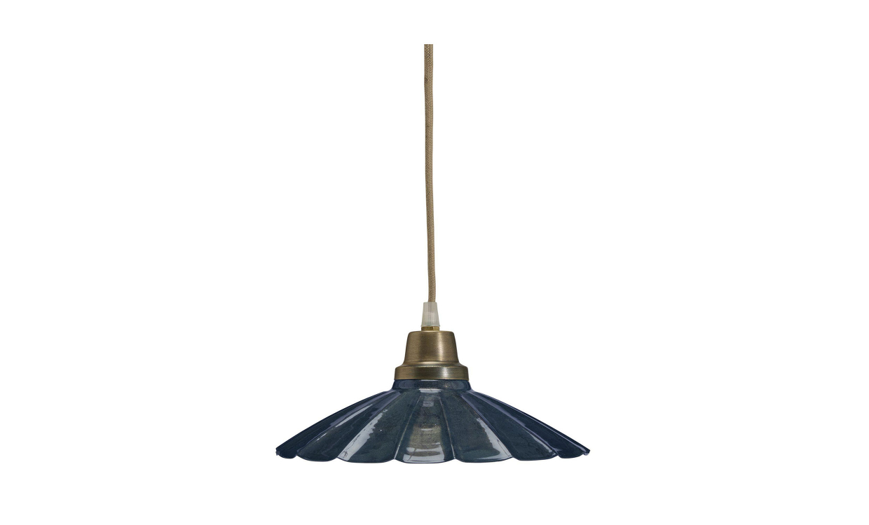 ESTER Fönsterlampa 24cm Blå