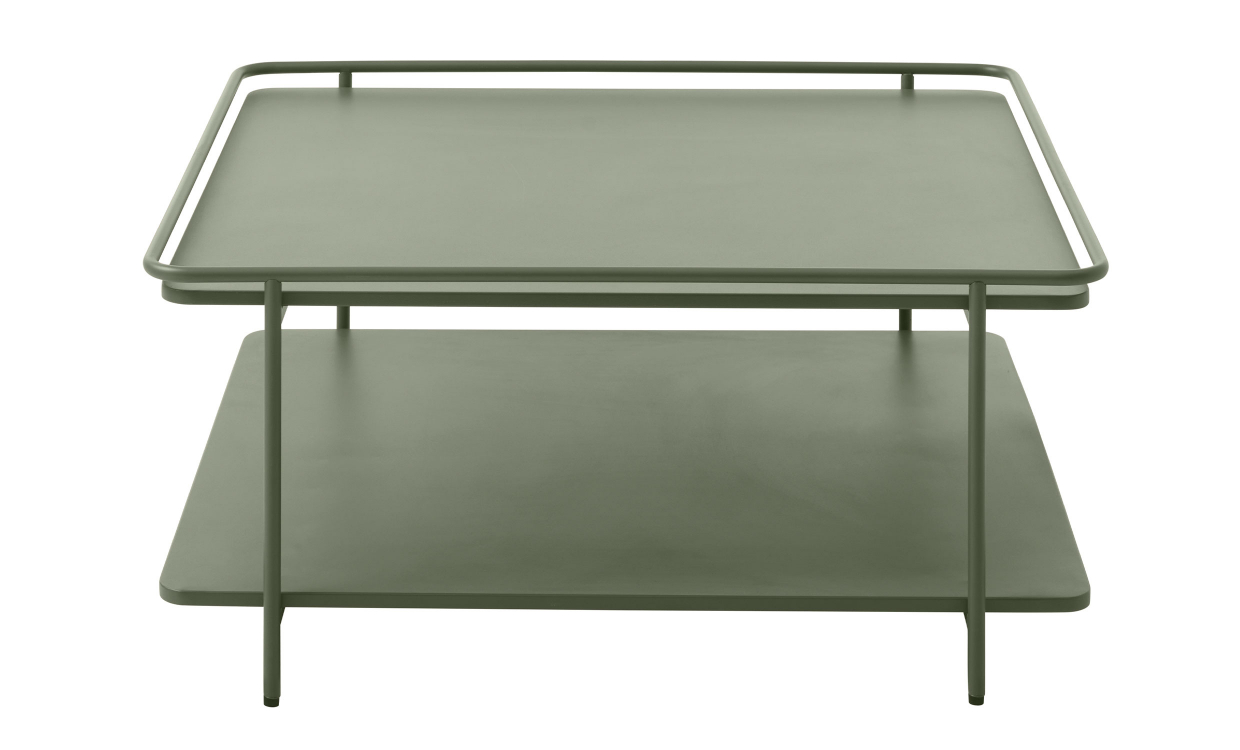MINNA Soffbord 75x75 Olivgrön