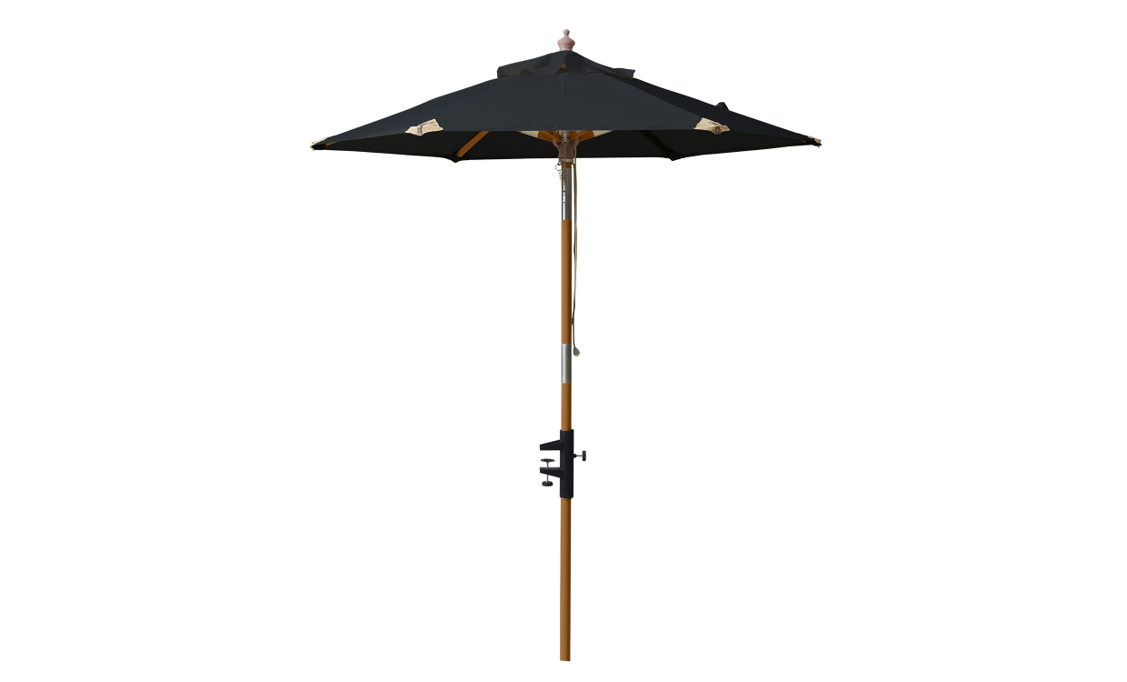 BALKONG Parasoll 1,8 m Svart - Parasoll