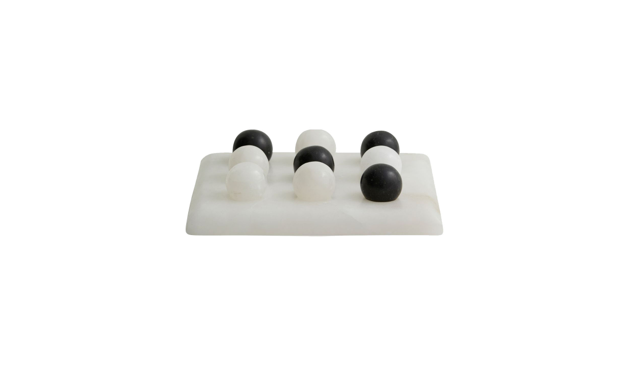 Nordal MILSON Spel/Dekoration Svart/Vit