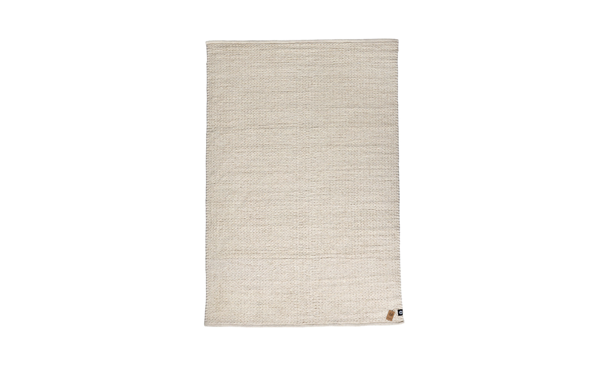 UNA Ullmatta 160x230 Offwhite