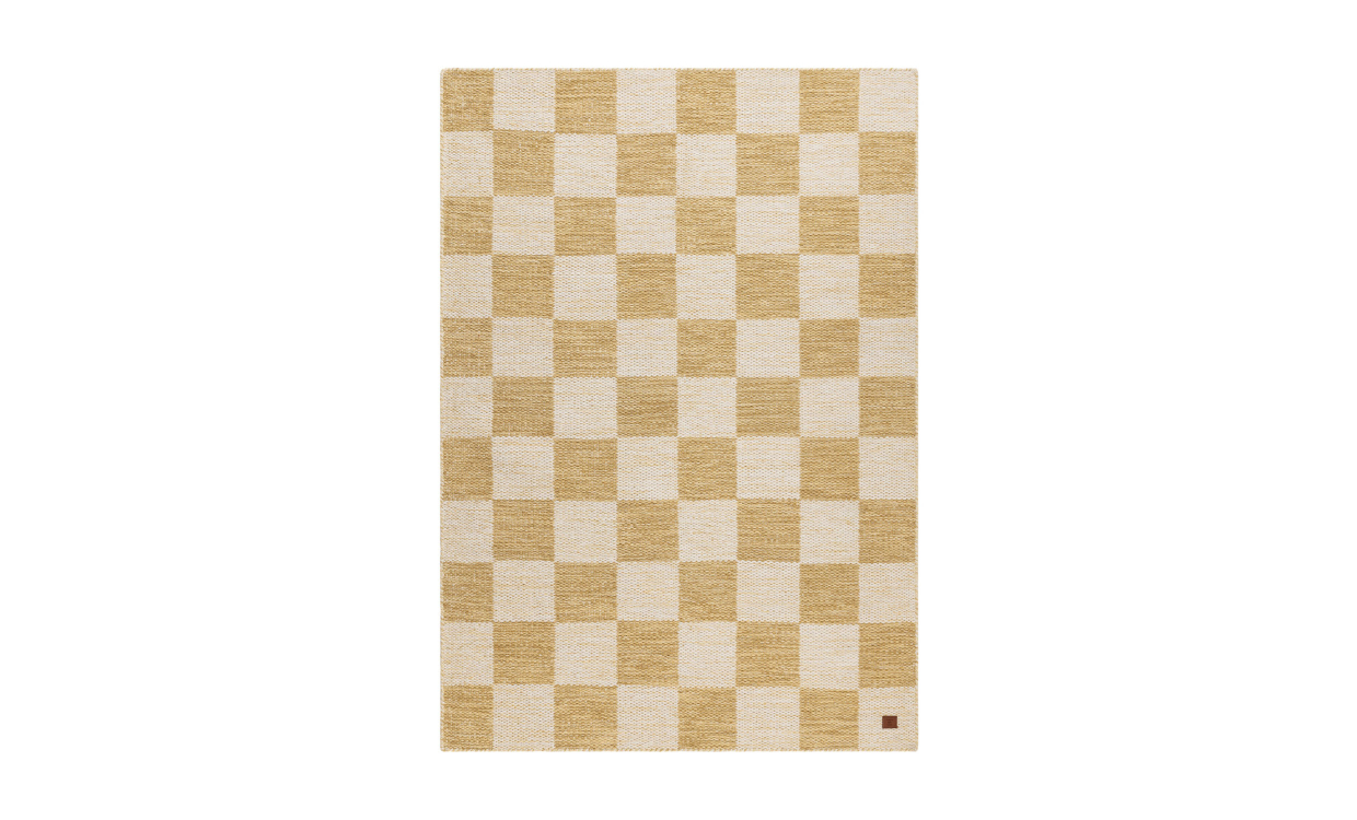 CHECK Ullmatta 240x340 Ockragul