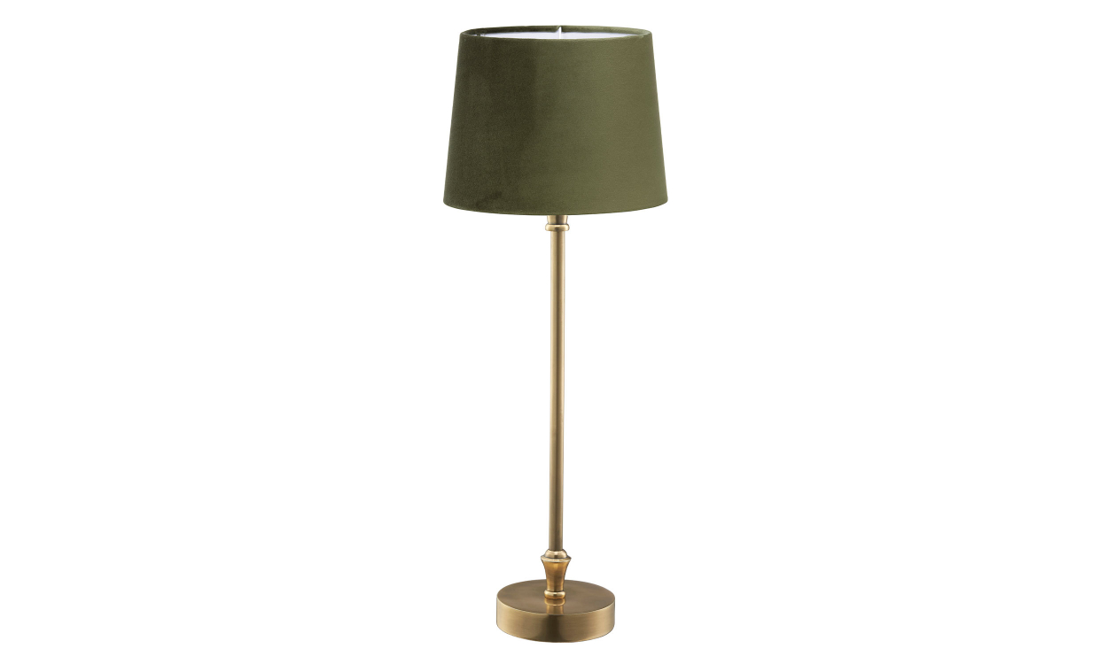 LIAM Bordslampa 59cm Guld/Grön