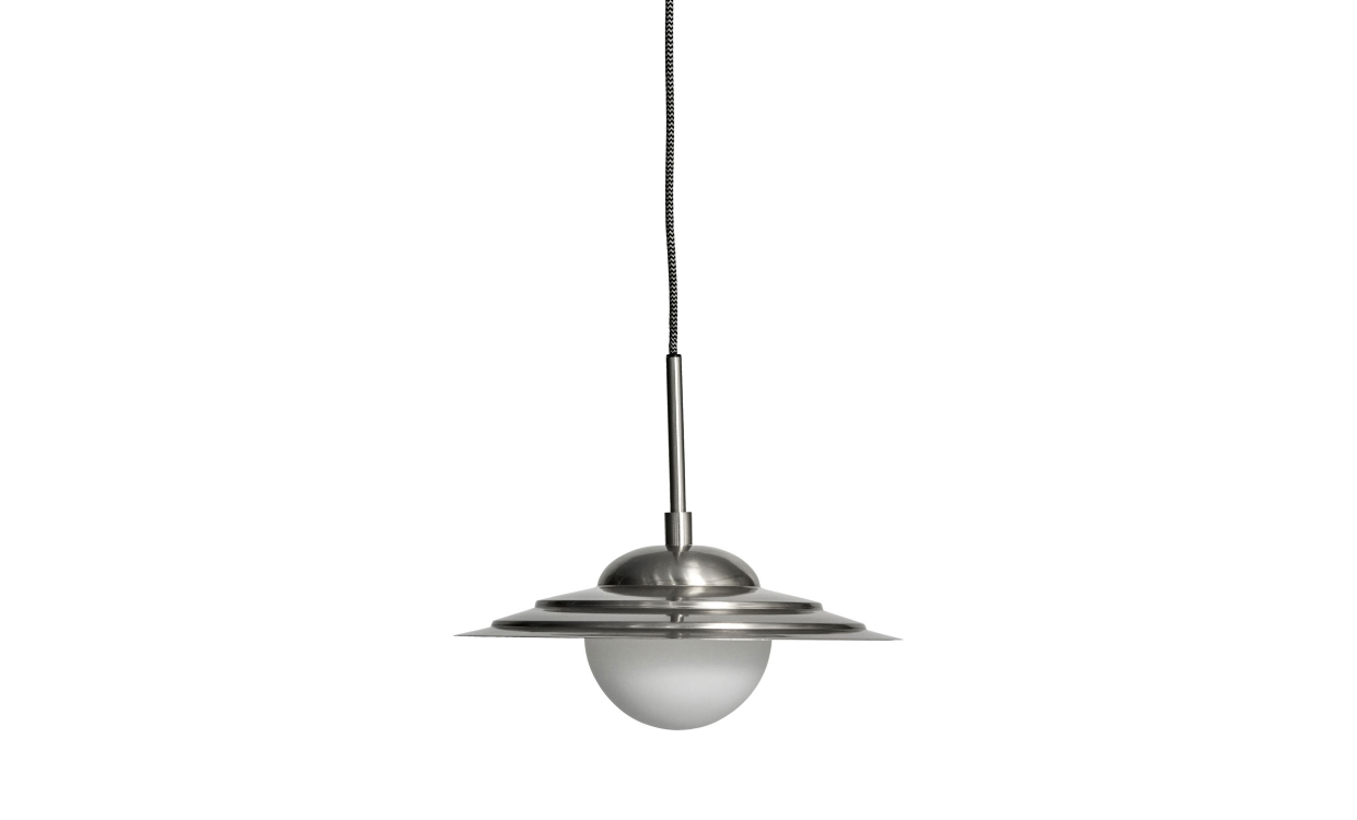COIN Lampa Silver/Vit