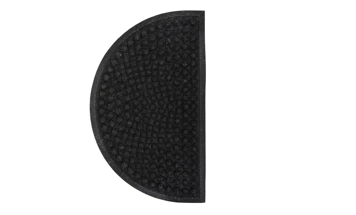 ENTRY Dörrmatta Svart