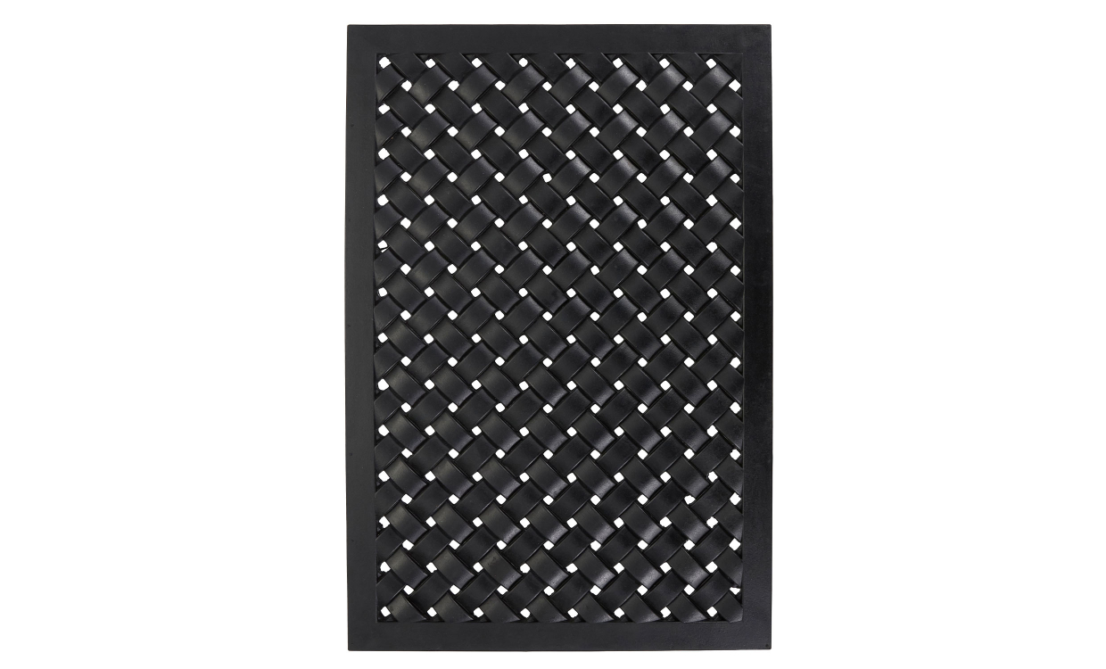 BRAID Dörrmatta 60X90 Svart