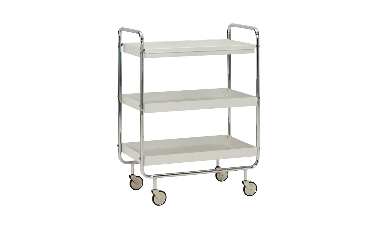 ROLL Severingsvagn L Silver Finish