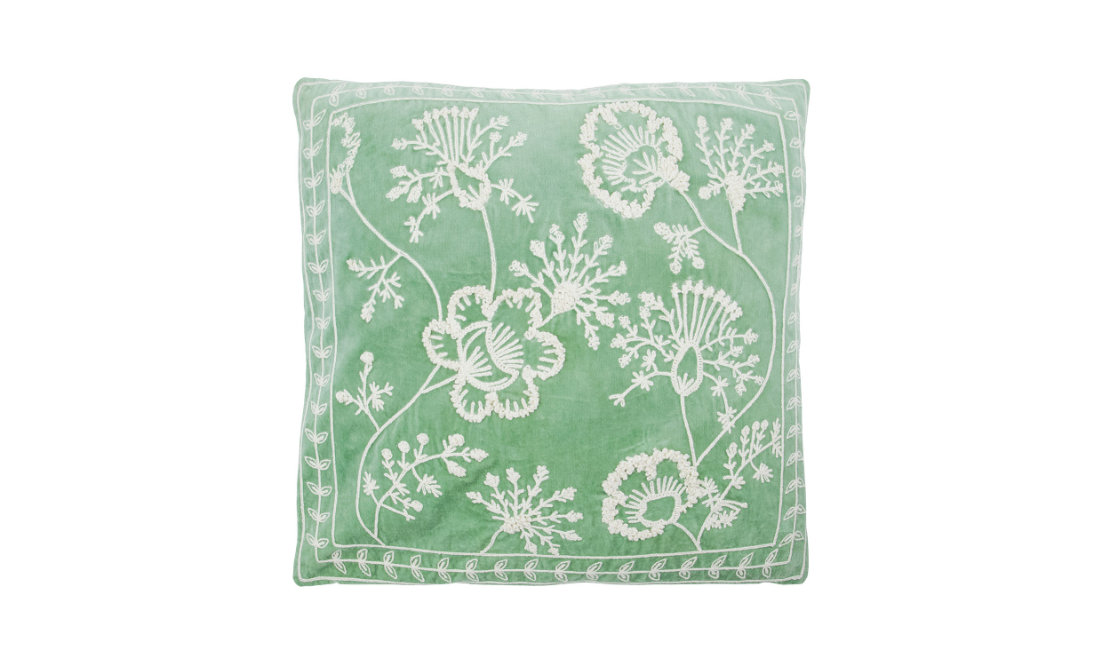 MANO Kuddfodral 50x50 Mintgrön/Sand