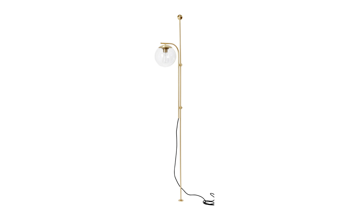 VÄGGLAMPA Mässing