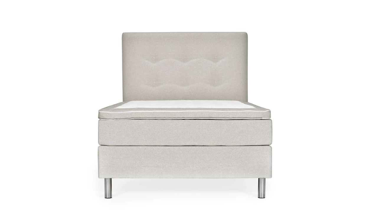 ÄNGELHOLM Deluxe 120 Sängpaket Fast Beige