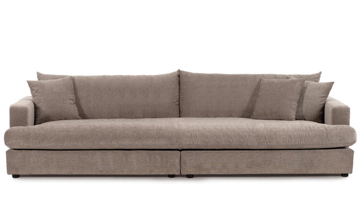 BOLNUEVO 4-sitssoffa Hel Dyna Mullvad