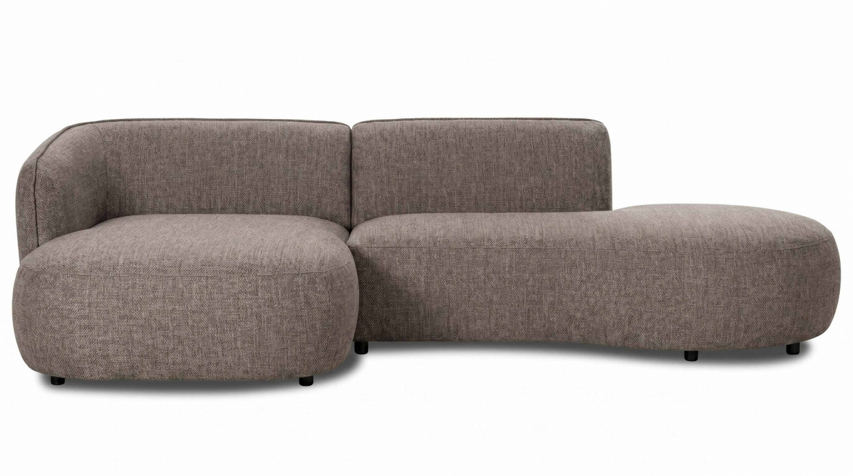 CALELLA Divansoffa Vänster Mörkbeige