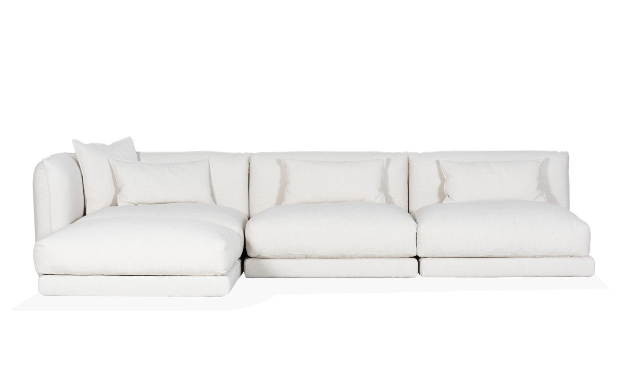 BROKLYN Modulsoffa Divan Vänster Offwhite